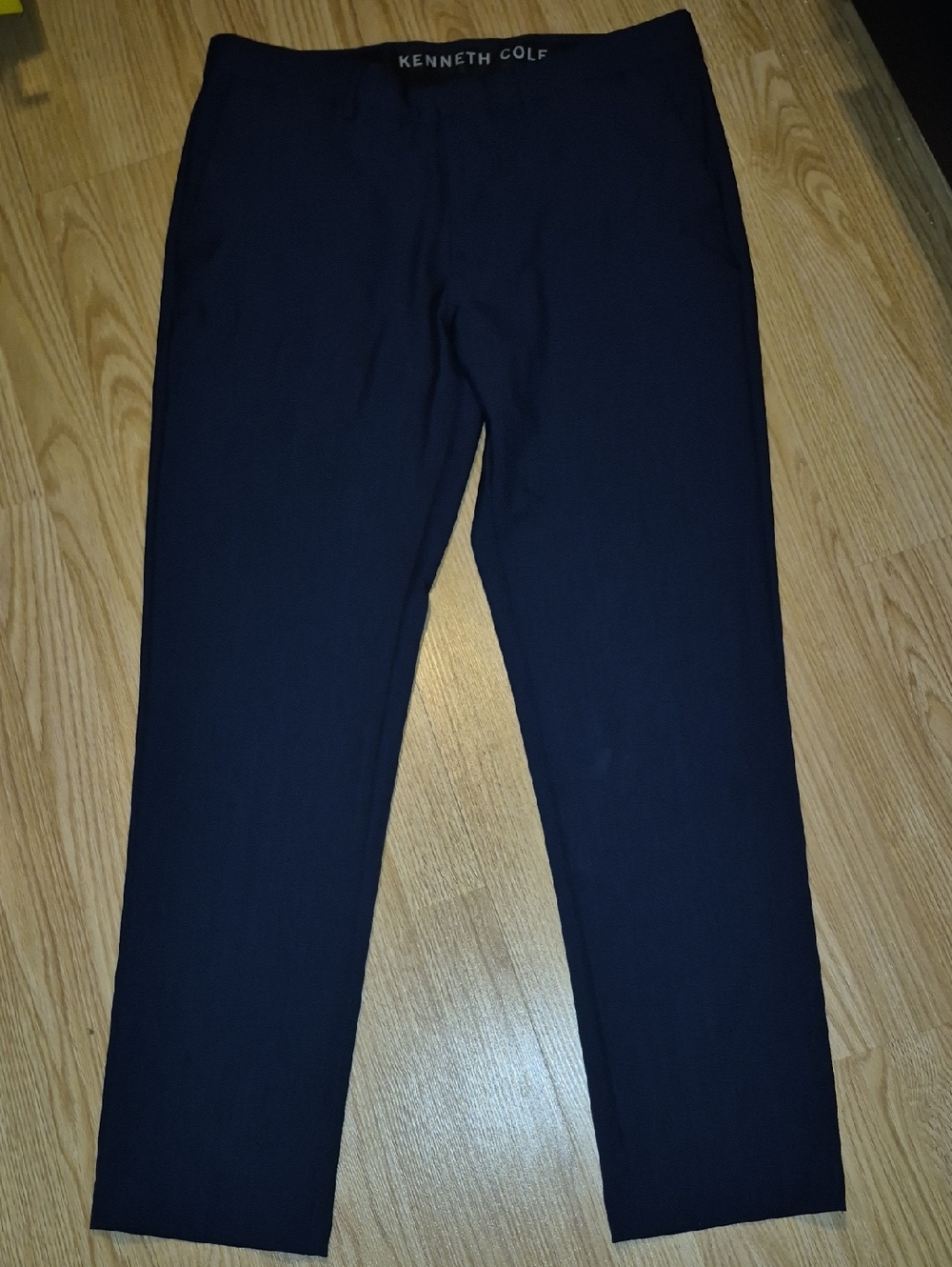 Kenneth Cole Men's Navy Performance Dress Pants Slim Fit..size 36..nwot